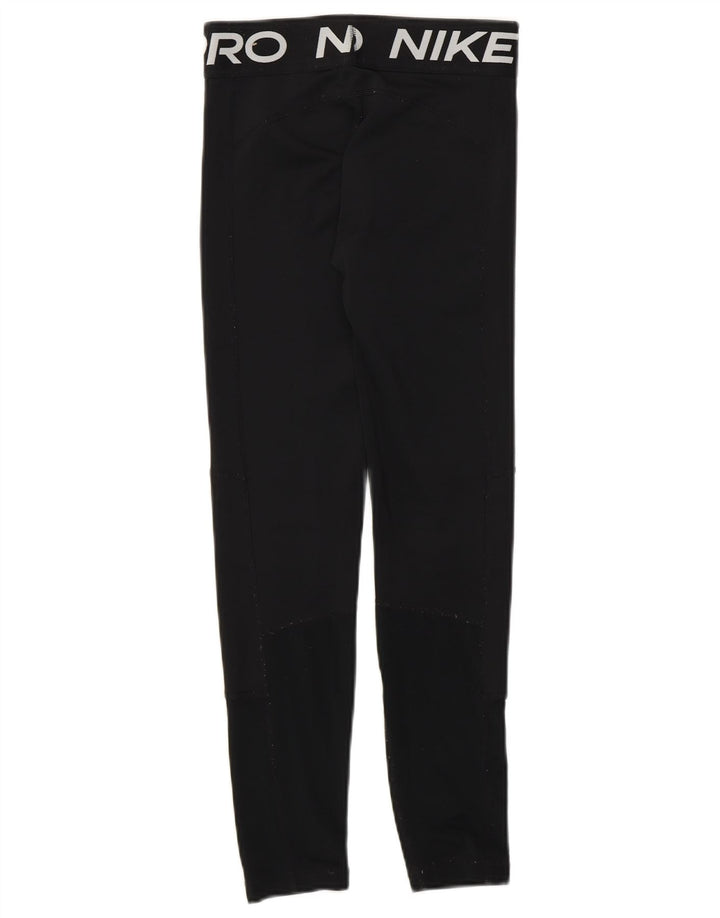 Leggings Nike Girls Graphic 10-11 anos médio preto poliéster