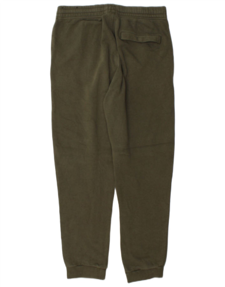 Calça de treino masculina Nike joggers algodão verde médio