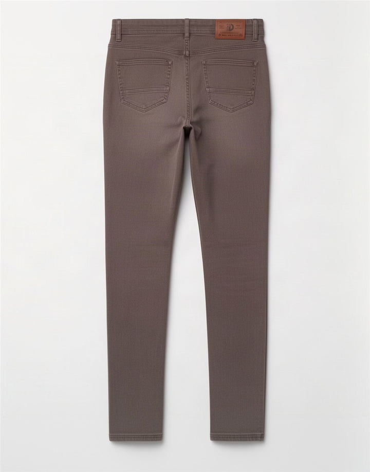 Dack's Mens Jeans Slim IT 46 Pequeno W30 L32 Cinza