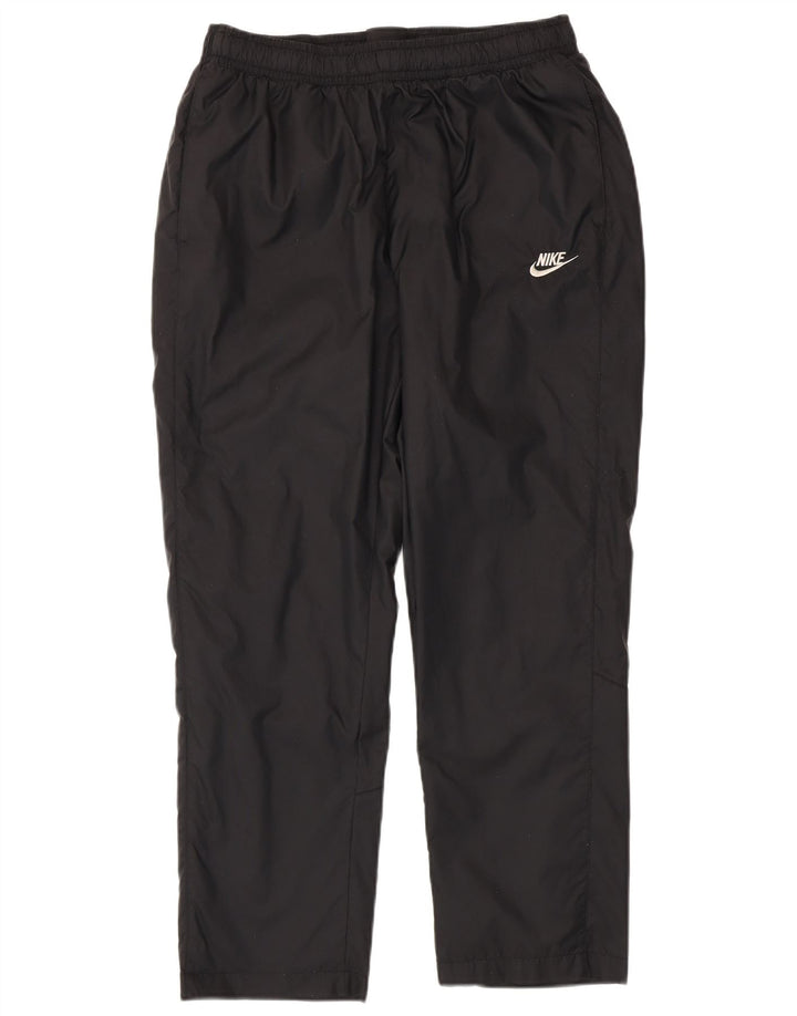 Calça de treino masculina Nike grande de nylon preto