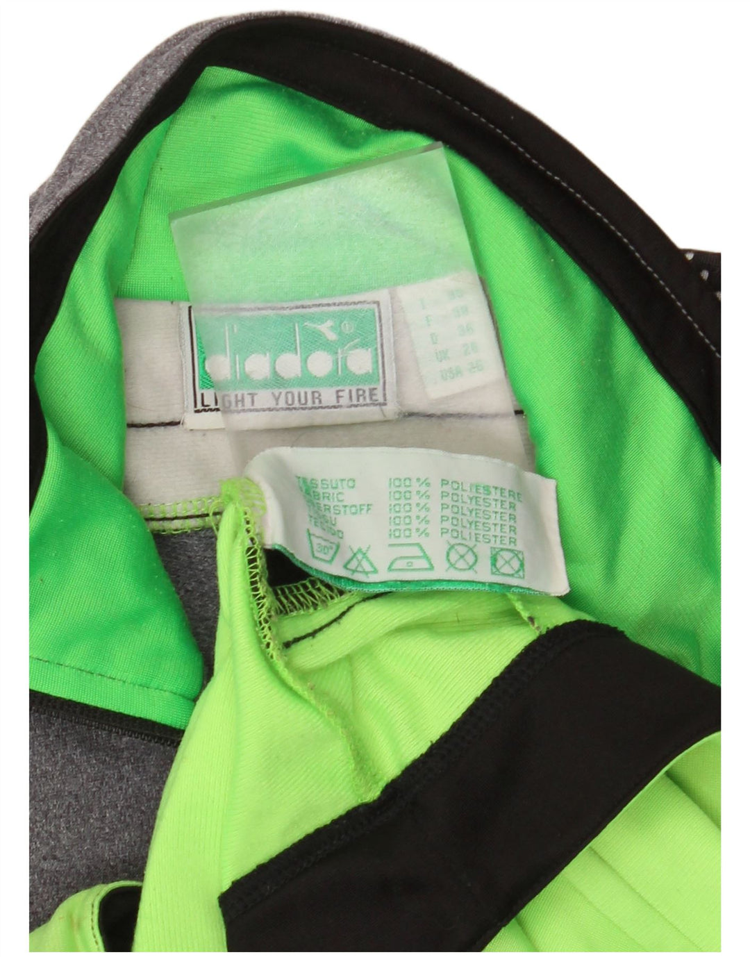 Jaqueta Diadora Meninos Treino Top 13-14 Anos Cinza Colourblock Poliéster