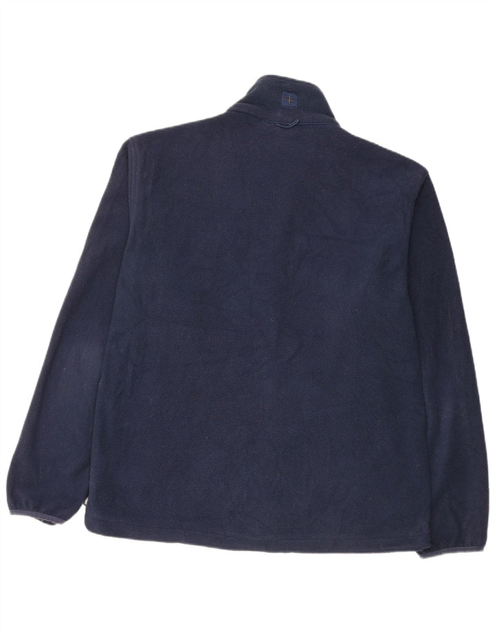 Jaqueta de lã masculina Mountain Warehouse poliéster azul marinho médio Reino Unido 38