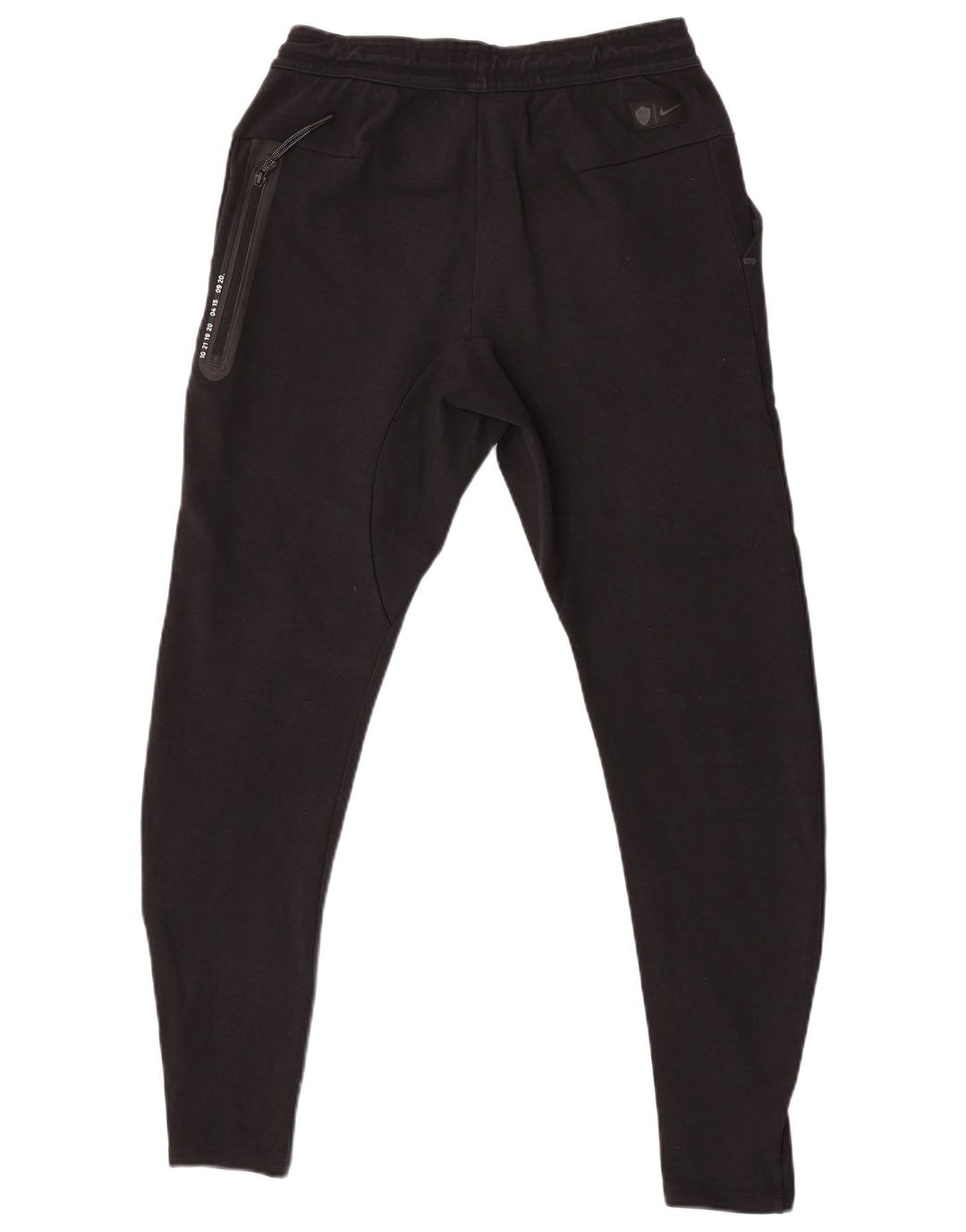 Calça de treino feminina Nike UK 14 médio preto algodão