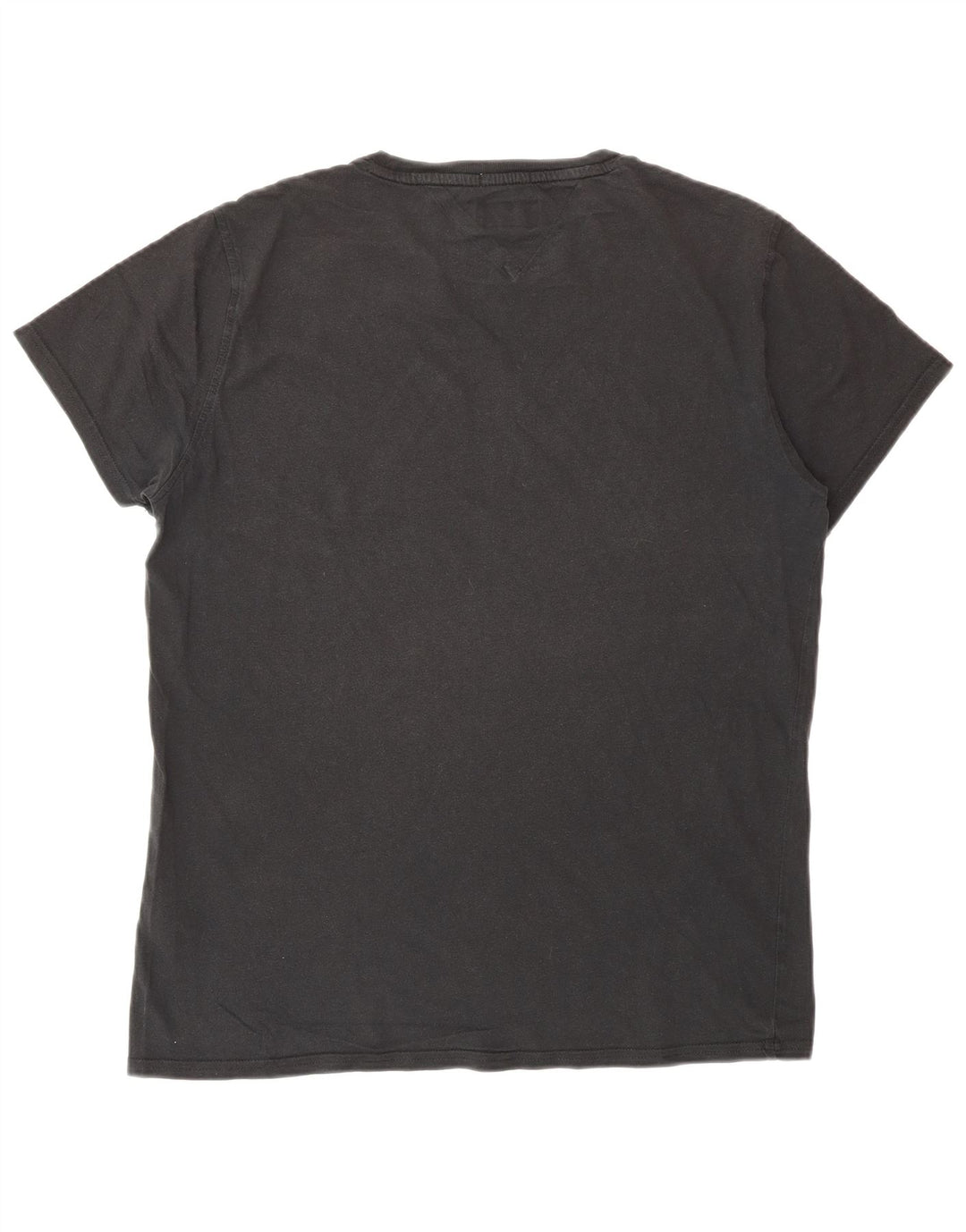 TOMMY HILFIGER Camiseta masculina regular fit top médio algodão preto