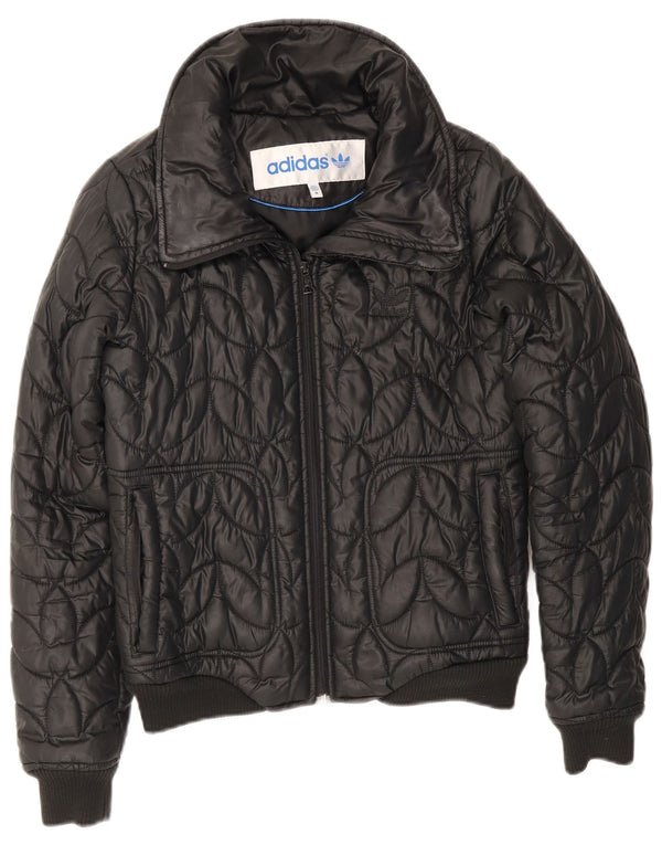 Jaqueta Bomber Padded Adidas Feminina UK 12 Médio Preto Poliéster