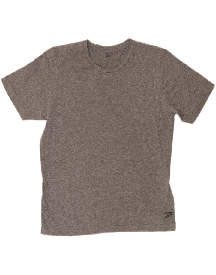 REEBOK Womens T-Shirt Top UK 18 XL Grey Cotton Vintage Reebok and Second-Hand Reebok from Messina Hembry 