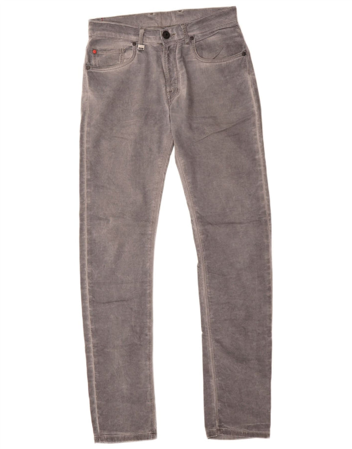 Carrera Mens Slim Jeans W31 L34 Cinza Algodão