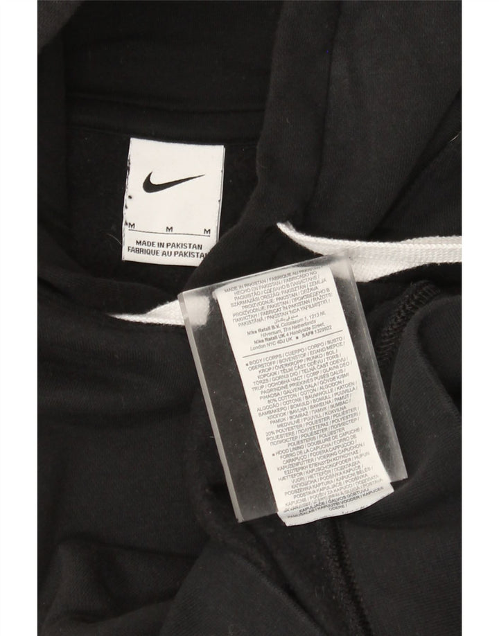 Nike Mens Hoodie Jumper Médio Algodão Preto