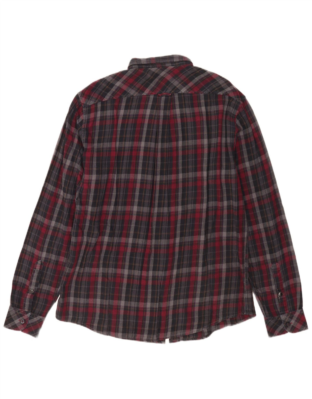 Camisa masculina de flanela Rifle XL vermelha xadrez