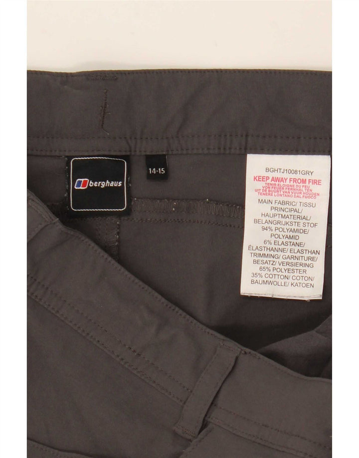 Shorts cargo masculino Berghaus 14-15 anos W31 cinza poliamida