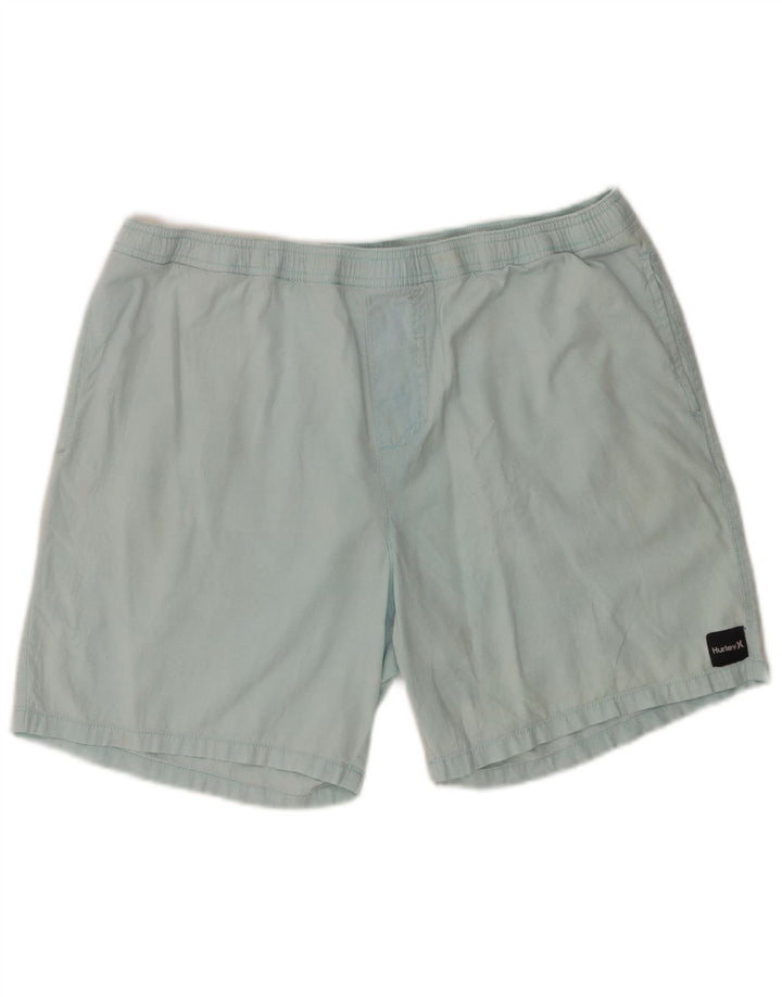 Hurley Mens Chino Shorts Grande W36 Azul Algodão