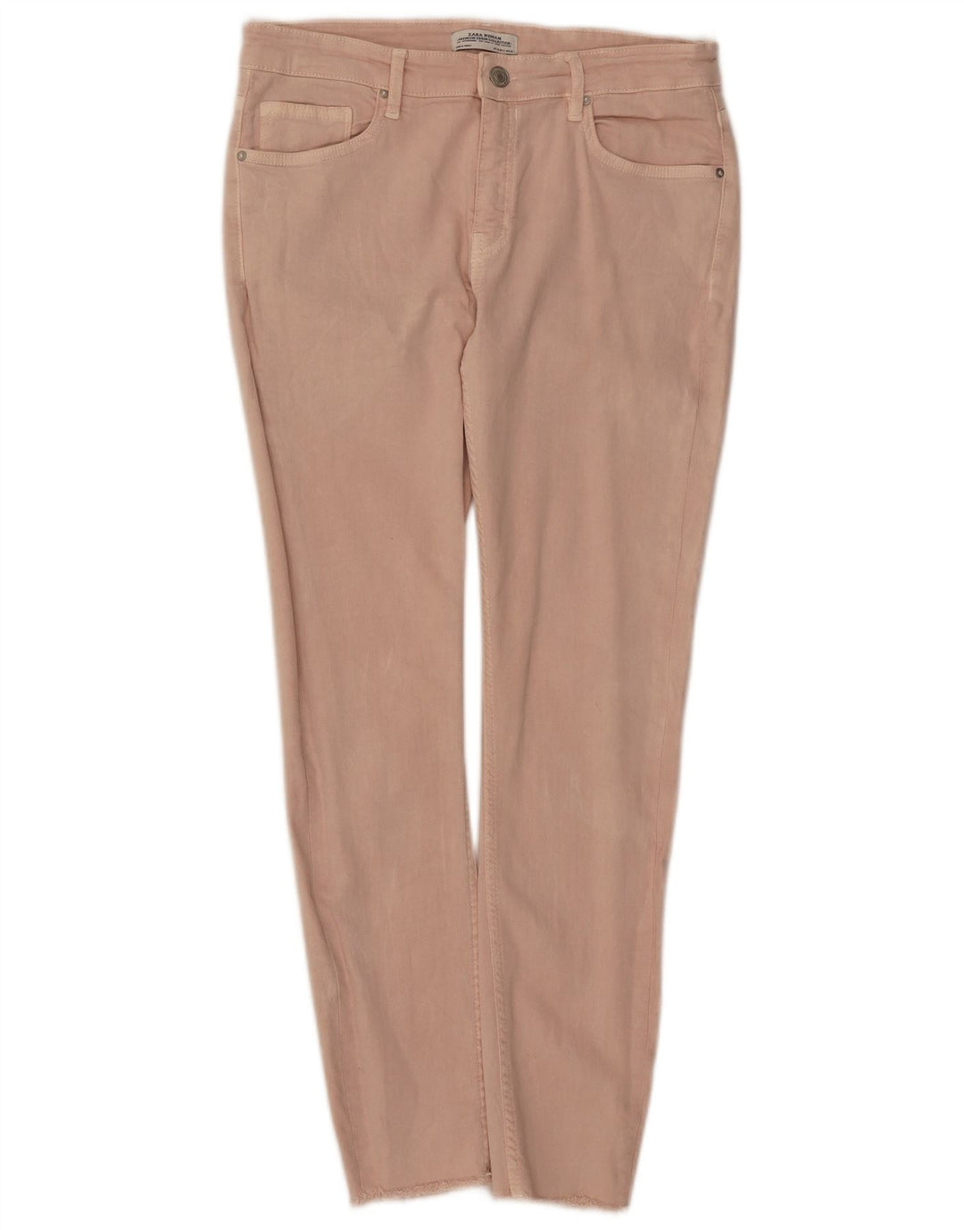Zara Jeans Skinny Feminino EU 40 Médio W30 L27 Rosa