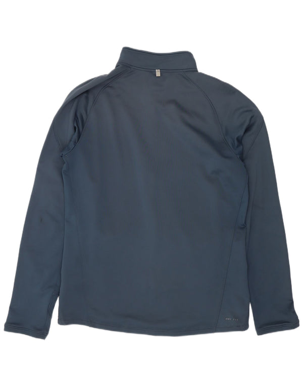 Nike Mens Tracksuit Top Jacket Médio Azul Poliéster