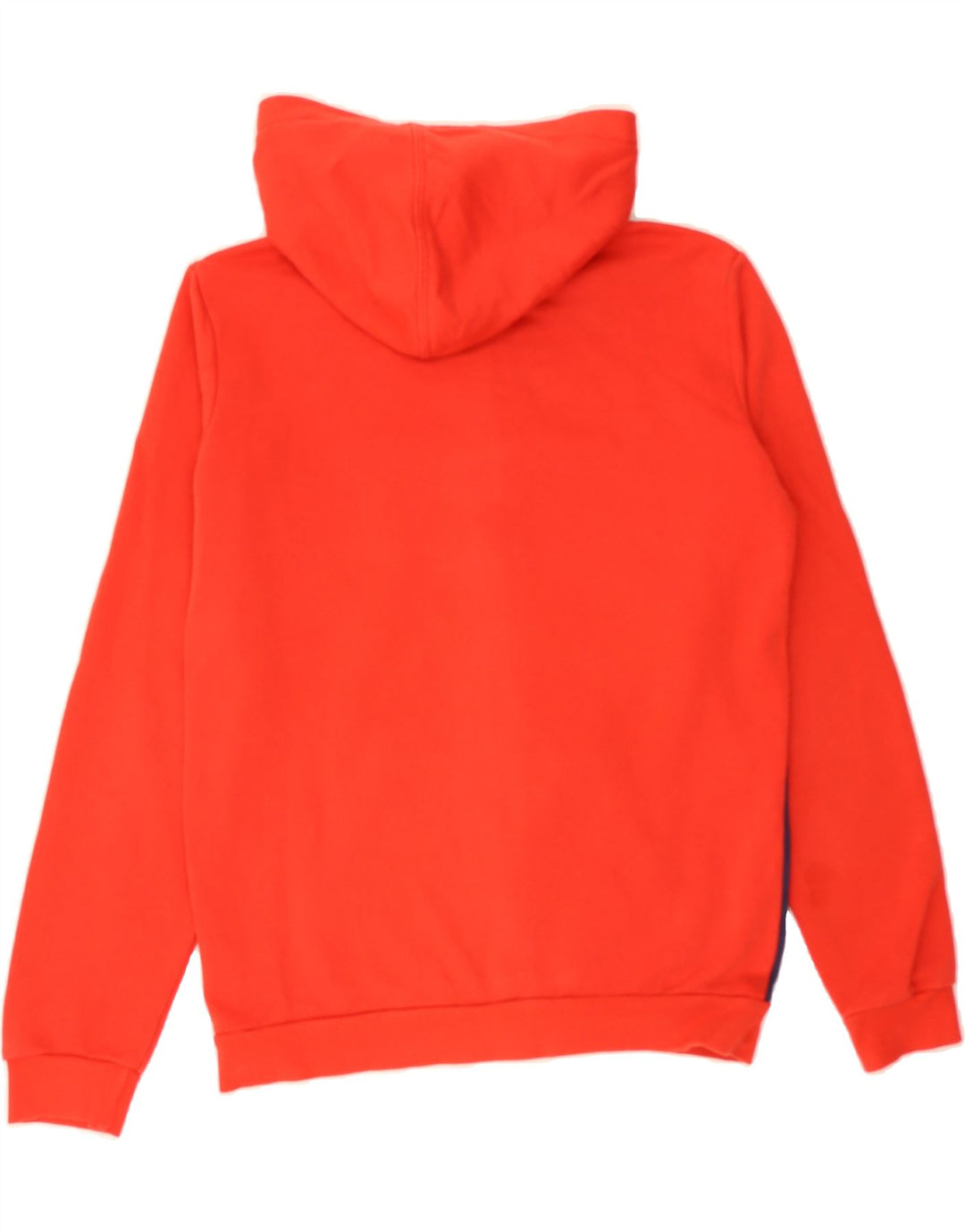 PUMA Boys Zip Hoodie Sweater 15-16 Years Red Colourblock Cotton Vintage Puma and Second-Hand Puma from Messina Hembry 