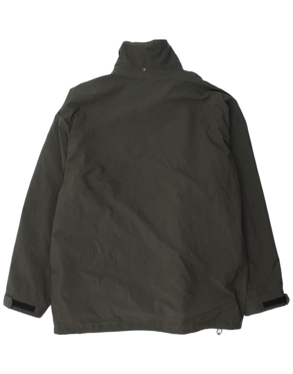 Jaqueta corta-vento masculina Bailo UK 44 2XL poliéster verde