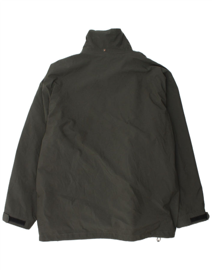 Jaqueta corta-vento masculina Bailo UK 44 2XL poliéster verde