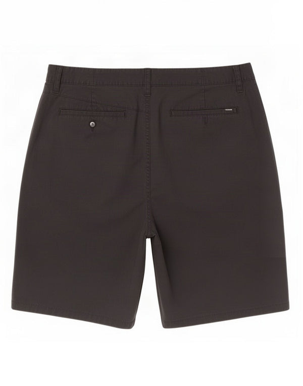 Hurley Mens Chino Shorts XL W38 Algodão Preto