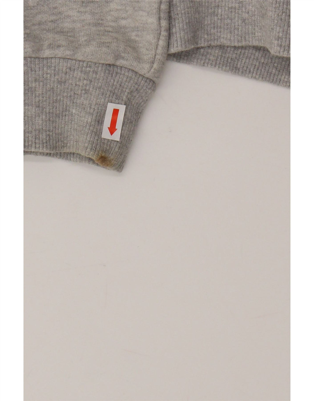 PUMA Womens Graphic Zip Hoodie Sweater UK 16 Large  Grey Cotton Vintage Puma and Second-Hand Puma from Messina Hembry 