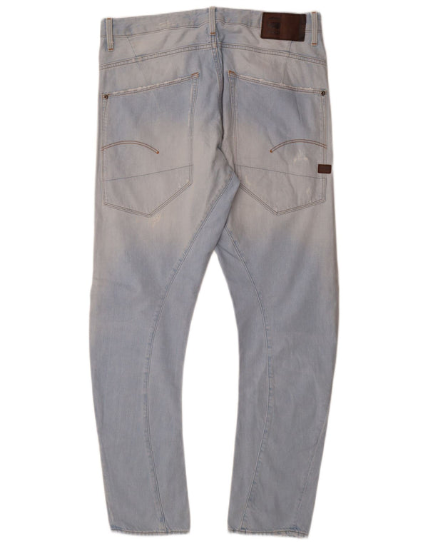Calça jeans masculina G-Star desgastada Banana Slim W35 L36 algodão azul