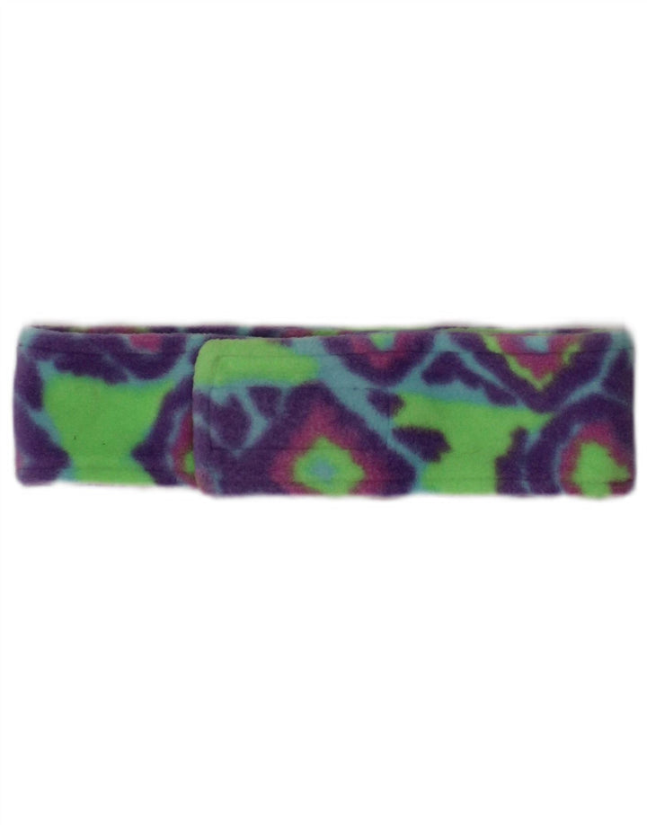 Fila feminino velo bandana chapéu tamanho único poliéster tie-dye multicolorido