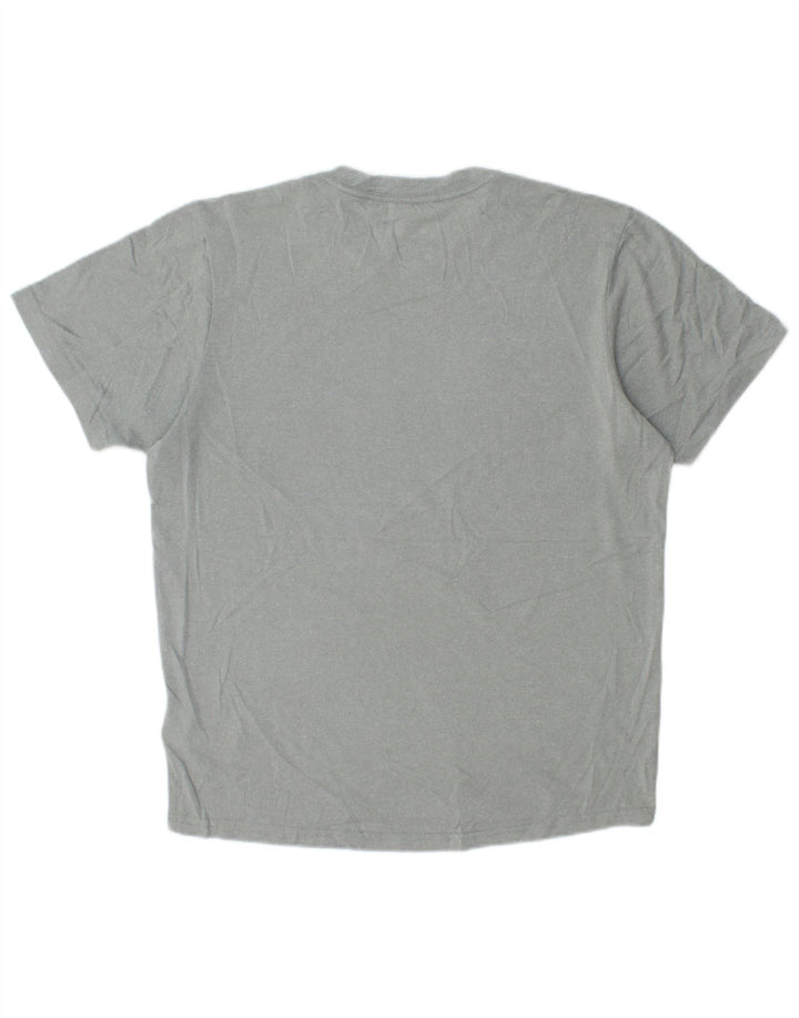 The North Face Camiseta Masculina Top Pequeno Poliéster Cinza