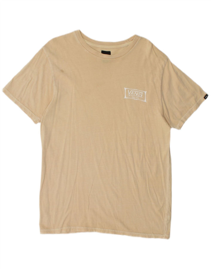 Camiseta masculina Vans Graphic Top Médio Bege