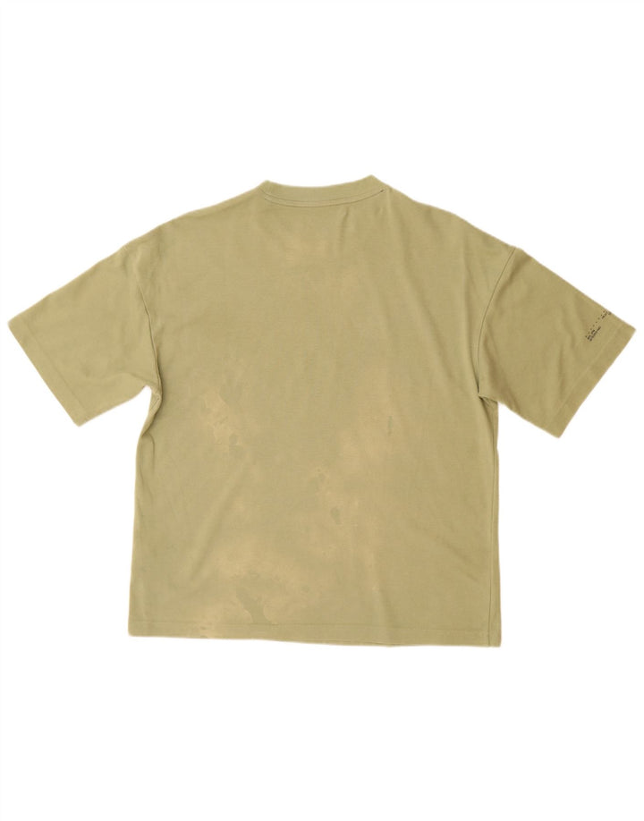 Camiseta Adidas Masculina Loose Fit Top Pequeno Algodão Verde