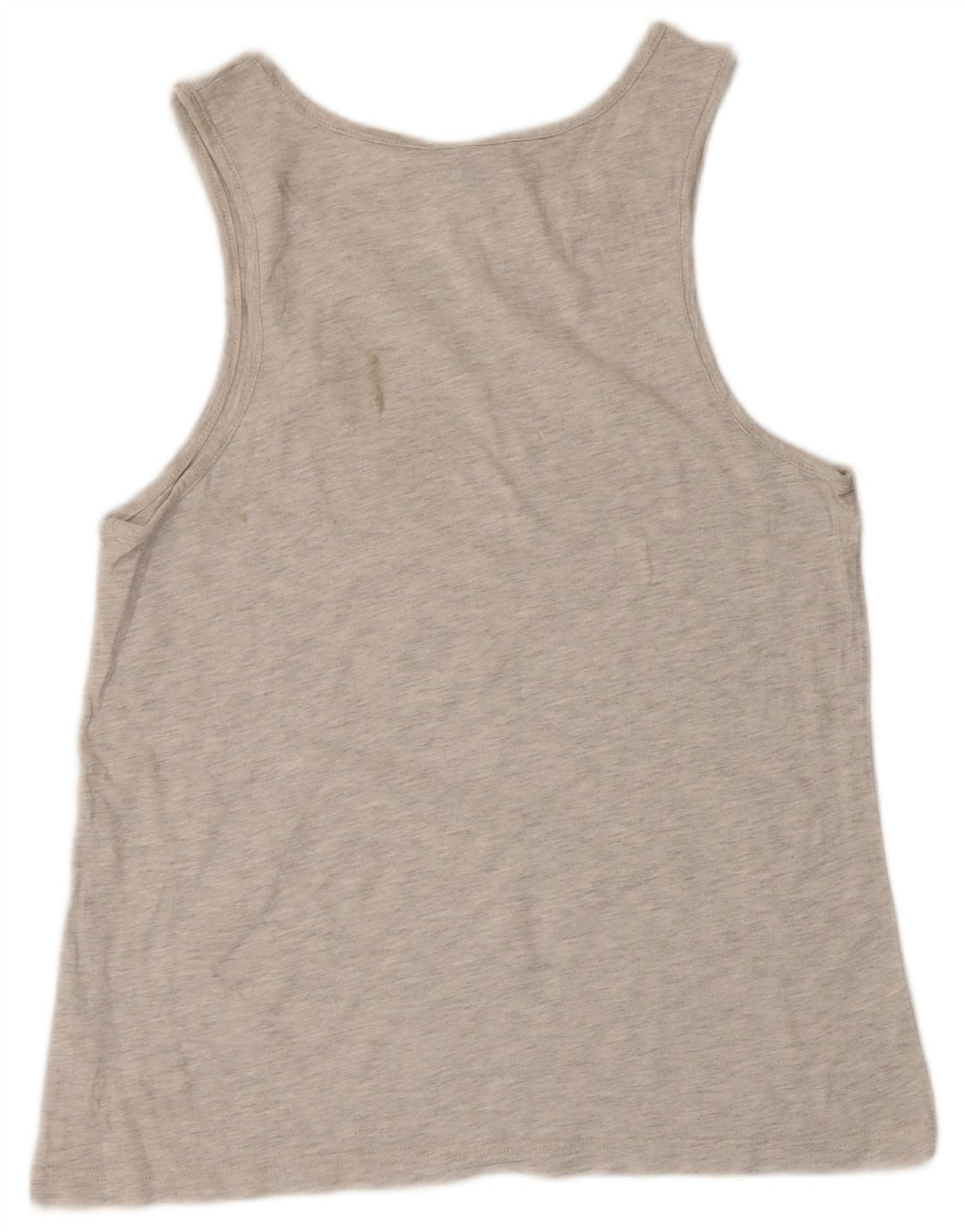 Colete gráfico masculino Ellesse Top cinza médio manchado de algodão