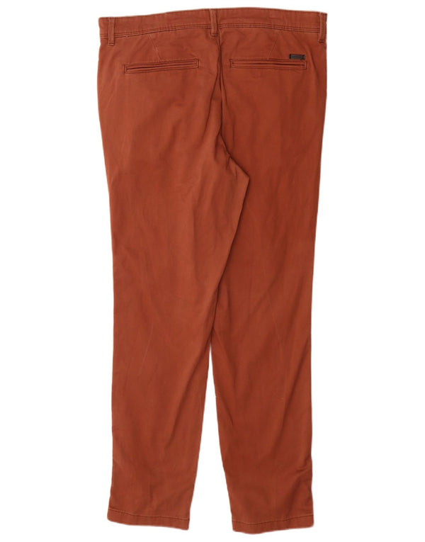 Calça Chino Masculina Slim Jack & Jones W34 L30 Algodão Marrom