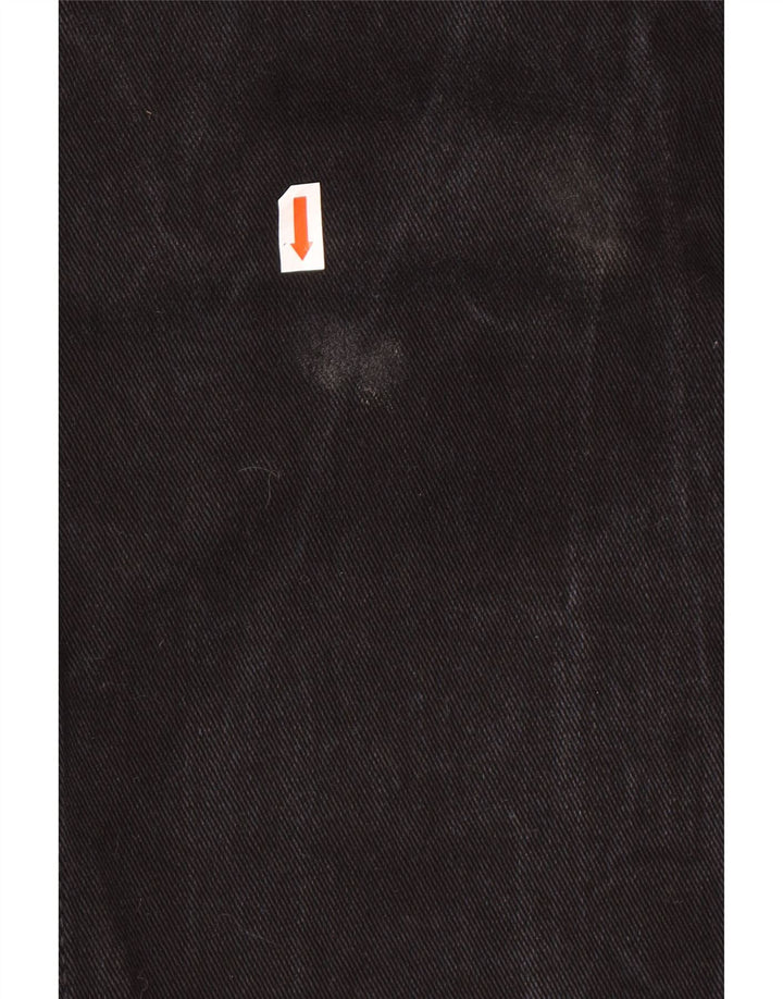 WRANGLER Masculino Texas Stretch Straight Jeans W38 L34 Algodão Preto