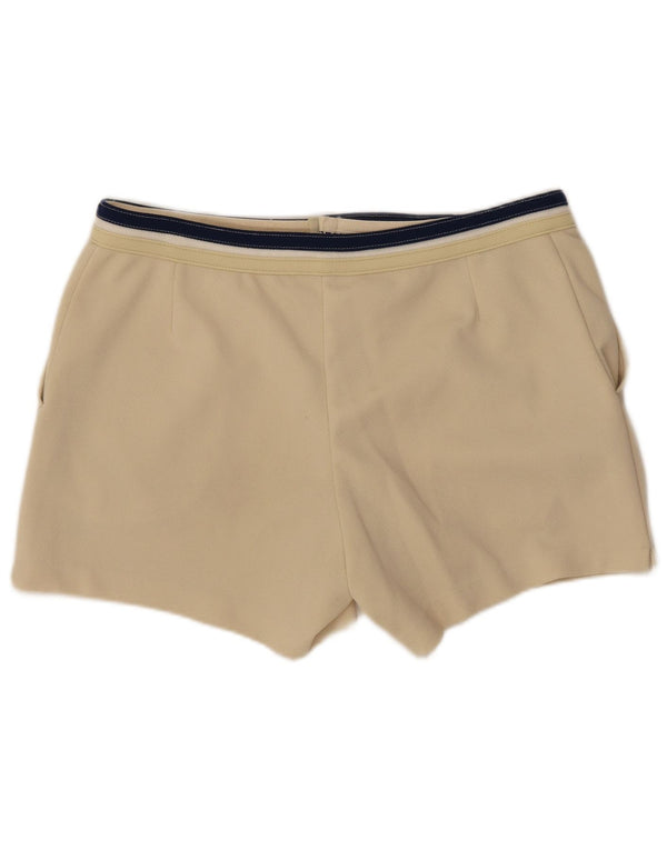 Sergio Tacchini Mens Chino Shorts EU 44 XS W30 Bege Colourblock