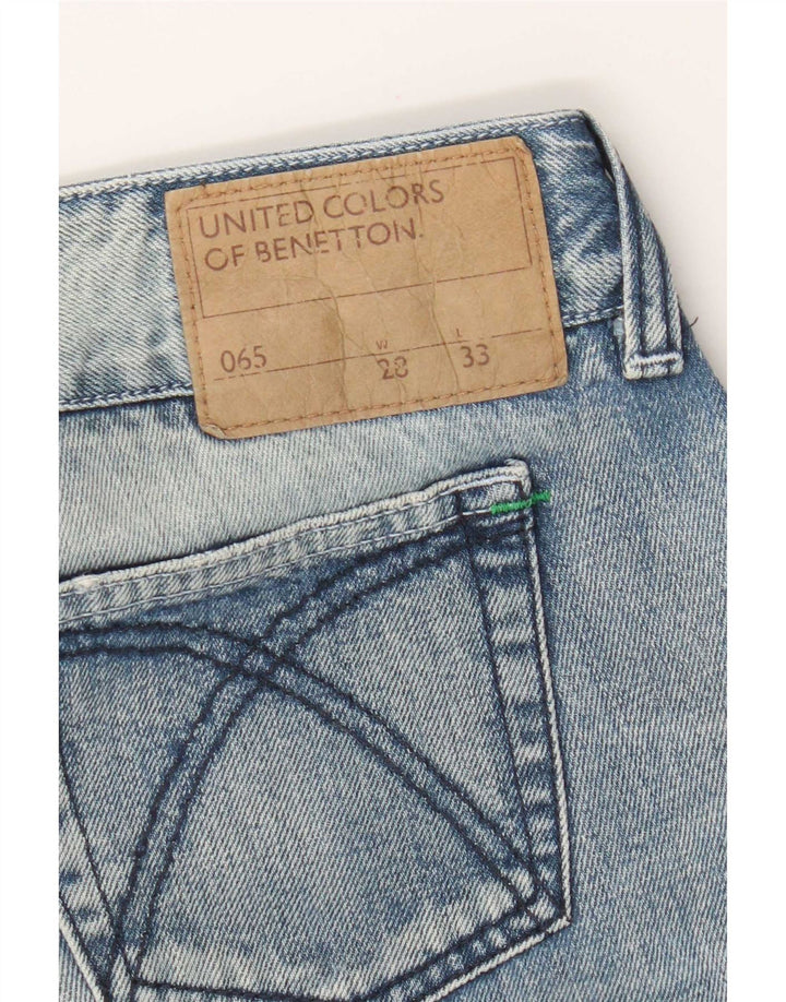 Calça Jeans Bootcut Feminina Benetton W28 L33 Azul
