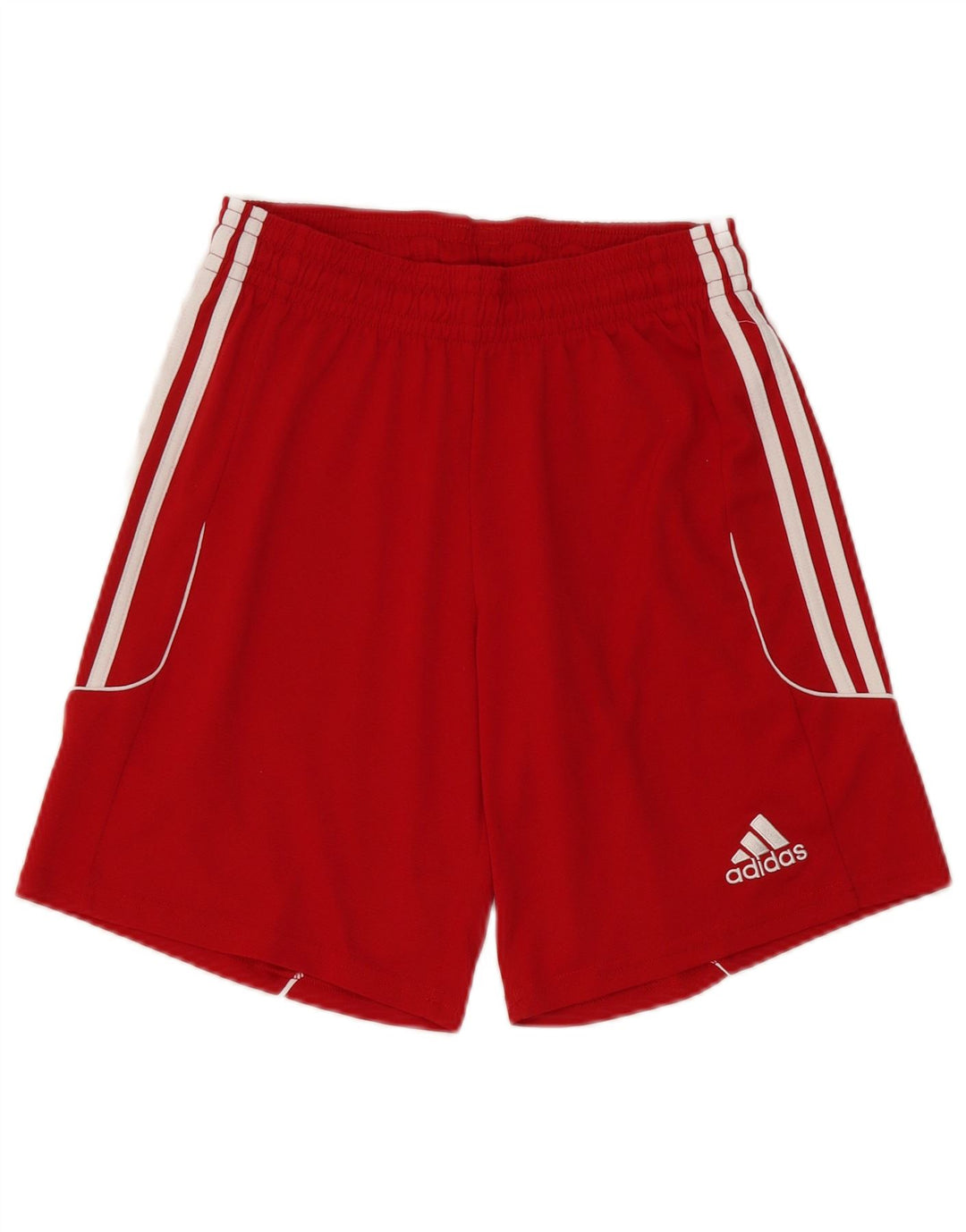 Adidas Masculino Climalite Sport Shorts Pequeno Poliéster Vermelho