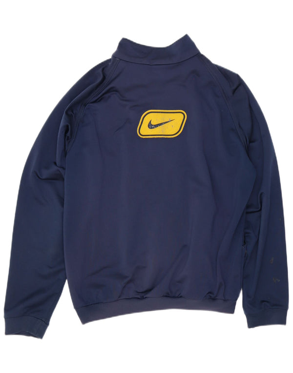 Jaqueta Nike Boys Graphic Tracksuit Top 13-14 Anos XL Azul Marinho Colorblock
