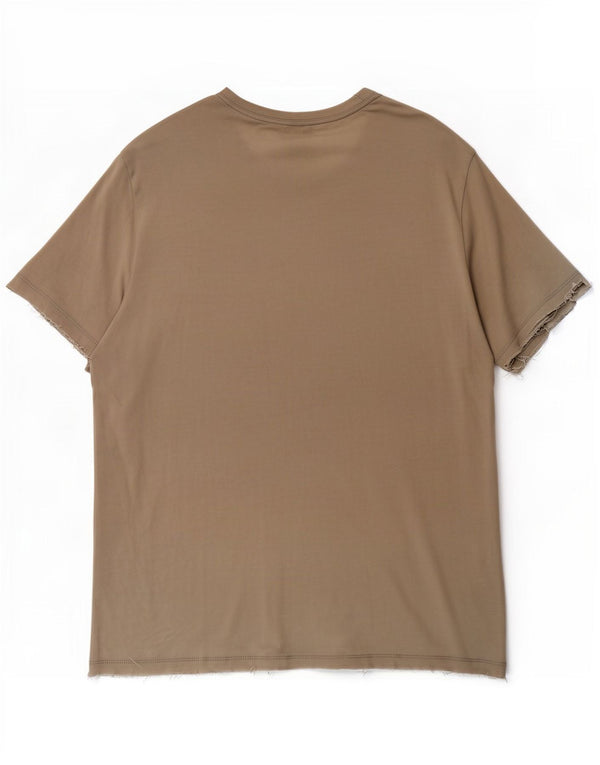 Camiseta masculina Nike Top 2XL algodão bege