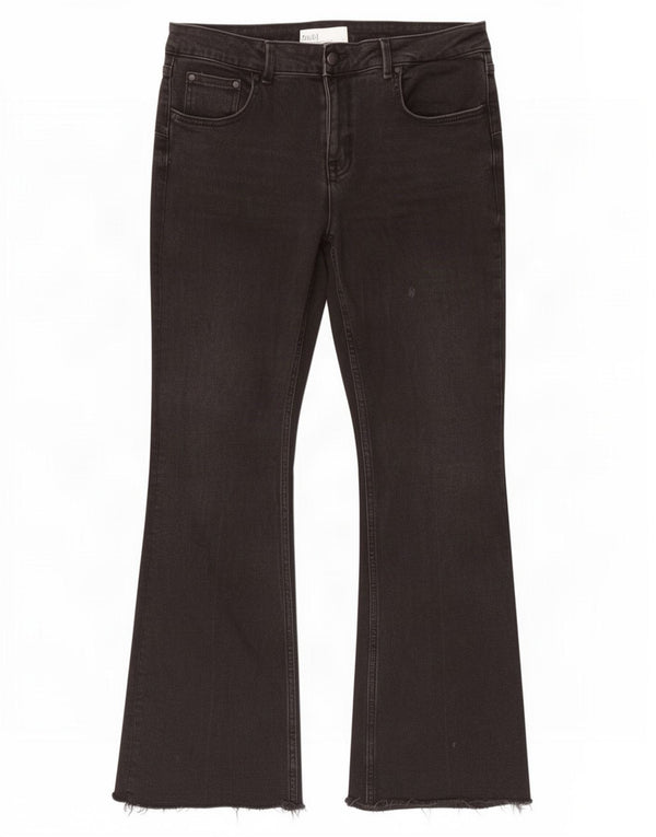 Zara Jeans Bootcut Feminino EU 46 2XL W36 L31 Preto