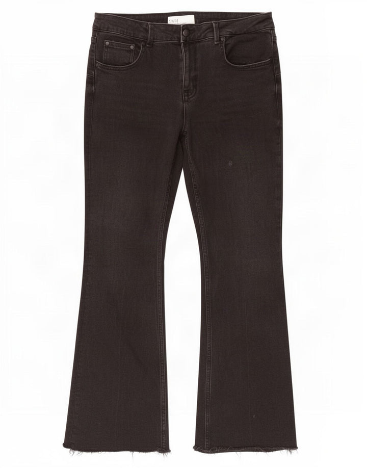 Zara Jeans Bootcut Feminino EU 46 2XL W36 L31 Preto