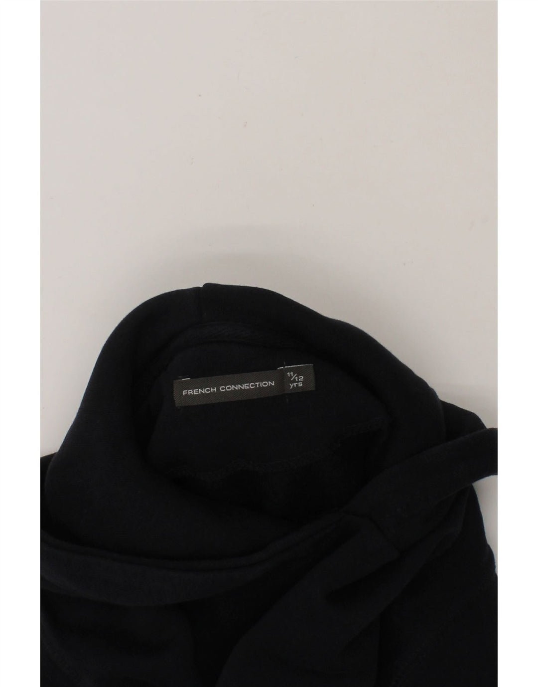 FRENCH CONNECTION Boys Hoodie Jumper 11-12 Years Navy Blue Cotton Vintage French Connection and Second-Hand French Connection from Messina Hembry 