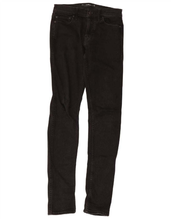 Calça jeans skinny masculina HOLLISTER W29 L32 algodão preto