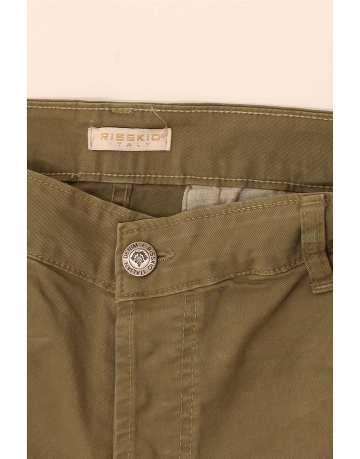 Shorts cargo masculino Risskio W34 grande cáqui