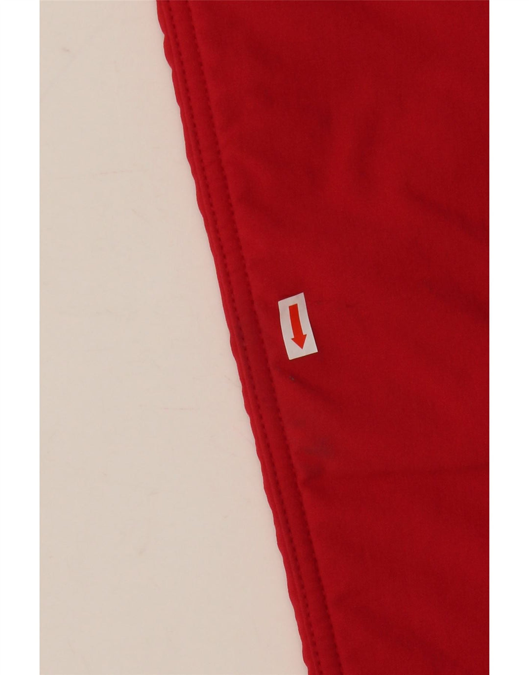 Ellesse Calça corta-vento feminina com estribo EUA 6 nylon vermelho médio