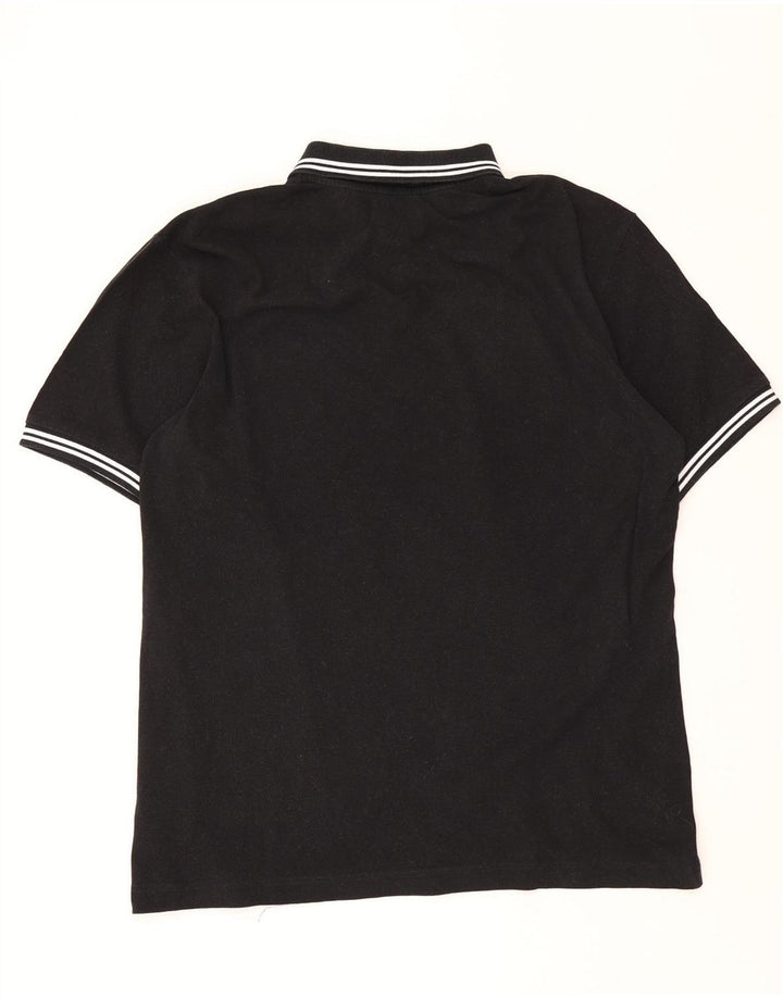 Camisa polo masculina KAPPA 2XL algodão preto