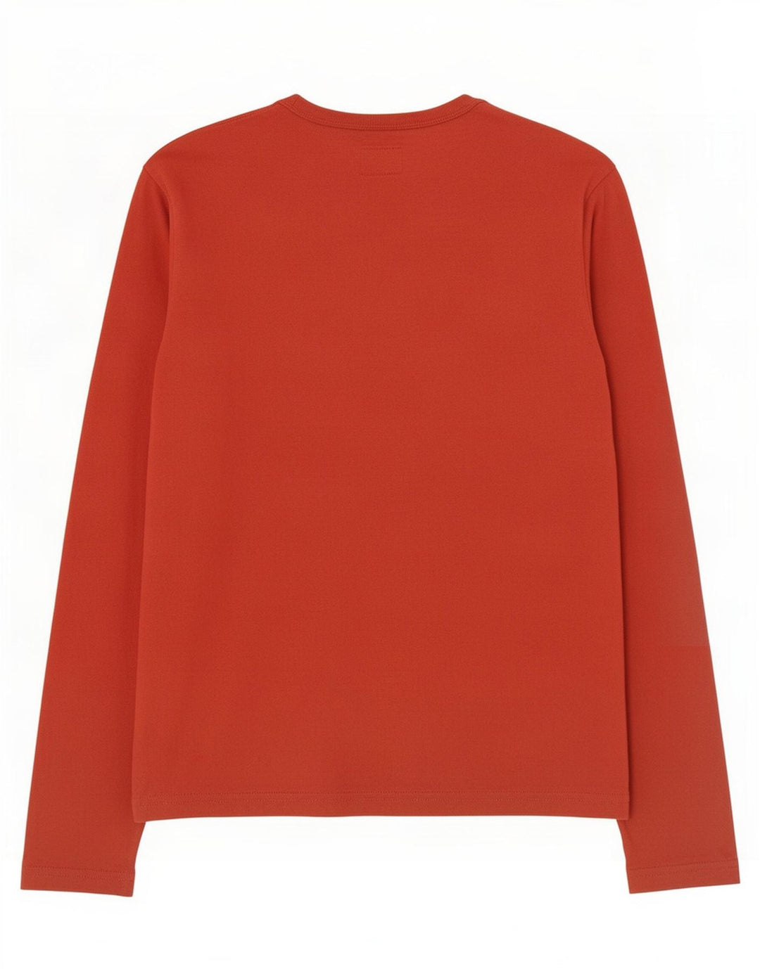 Calvin Klein Jeans Masculino Top Manga Longa Médio Algodão Vermelho