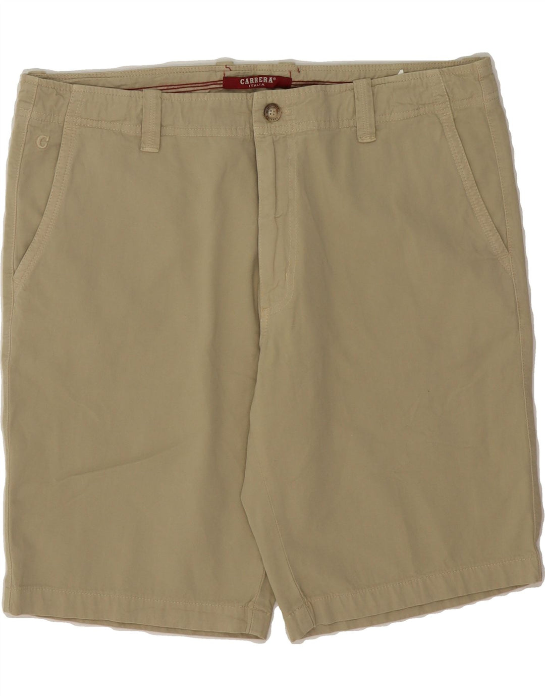 CARRERA Mens Chino Shorts W38 XL  Green Cotton Vintage Carrera and Second-Hand Carrera from Messina Hembry 