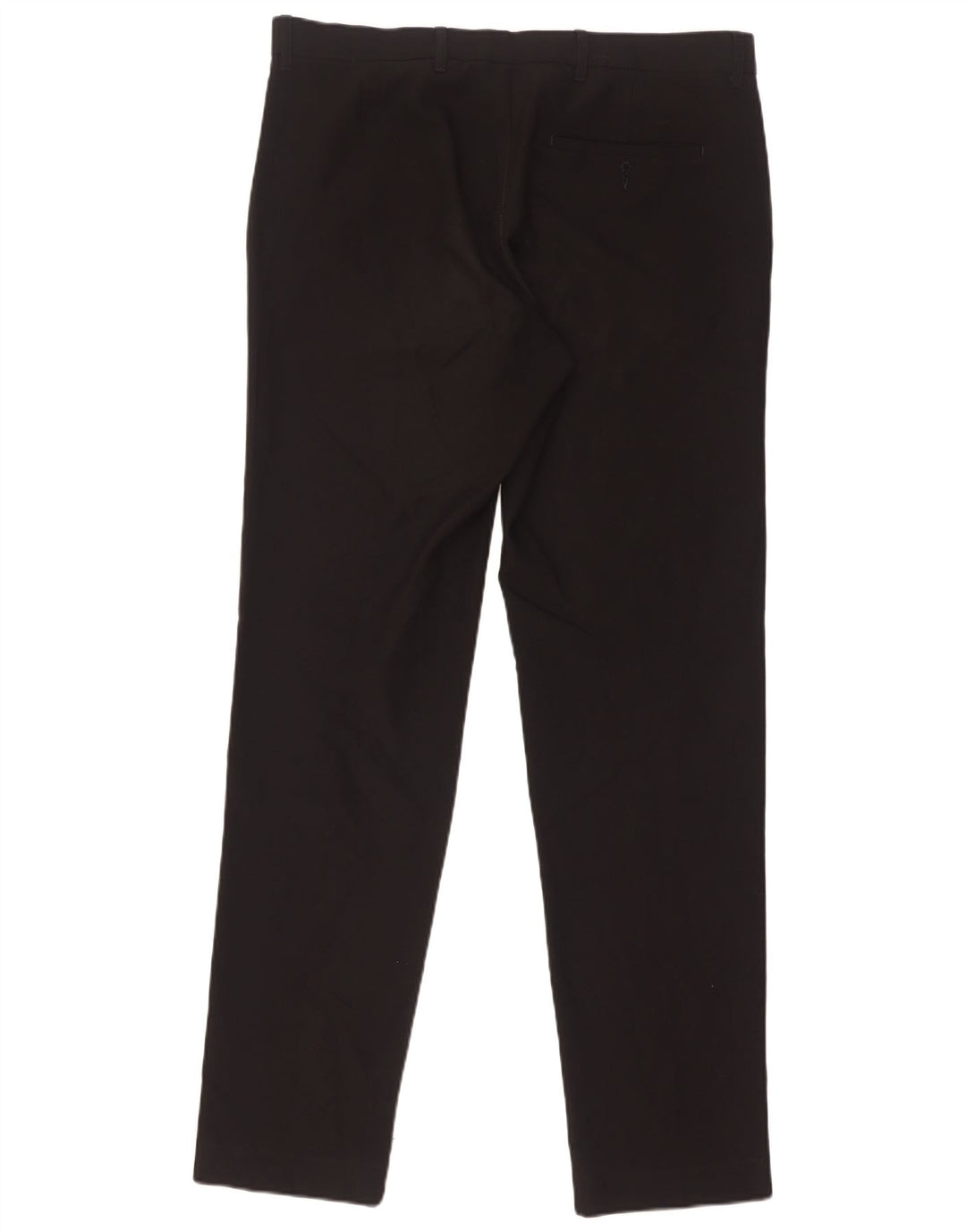 Calça Chino Slim Masculina Marks & Spencer W34 L33 Poliéster Preto