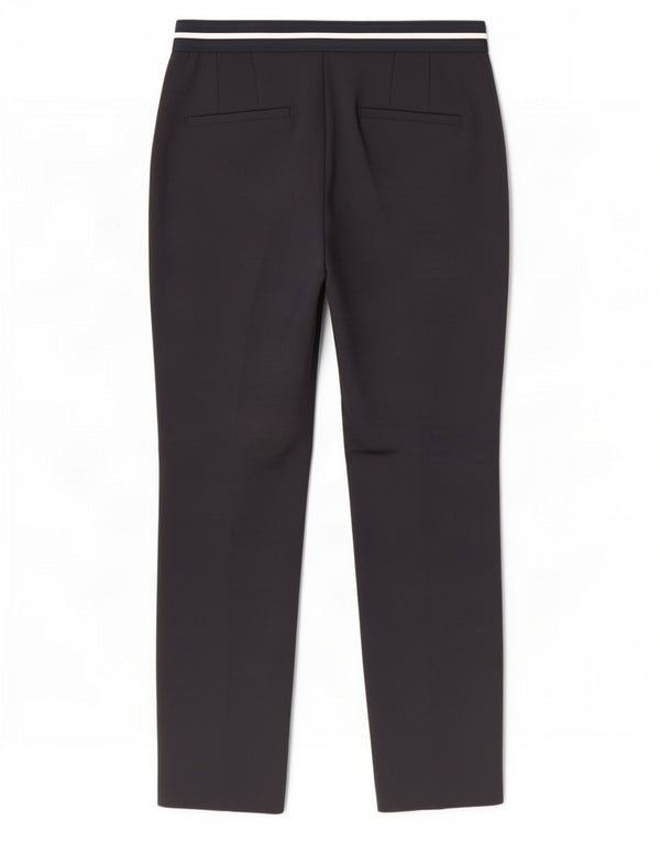 Zara Calça Feminina Slim Cropped Médio W28 L26 Azul Marinho