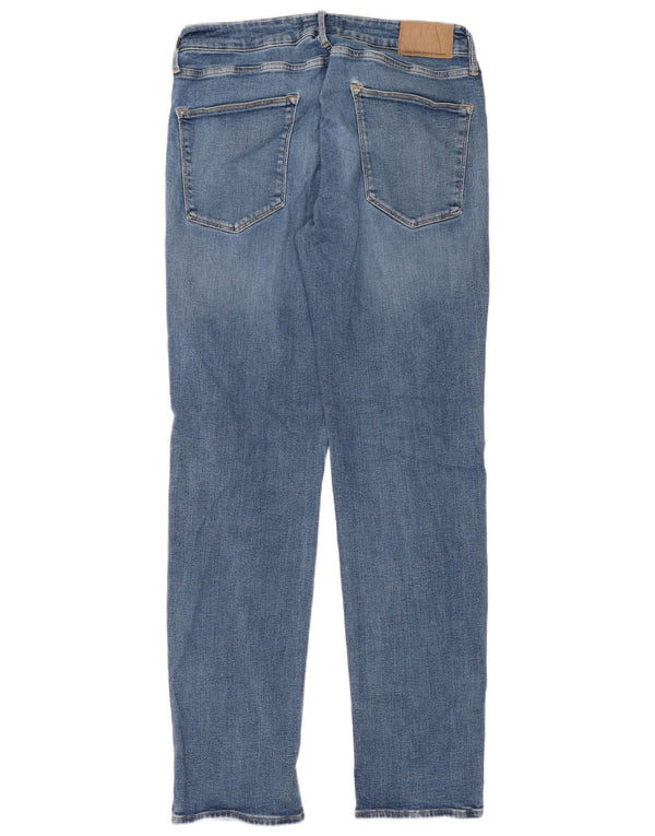 Jack & Jones Mens Clark Straight Jeans W34 L34 Azul Algodão