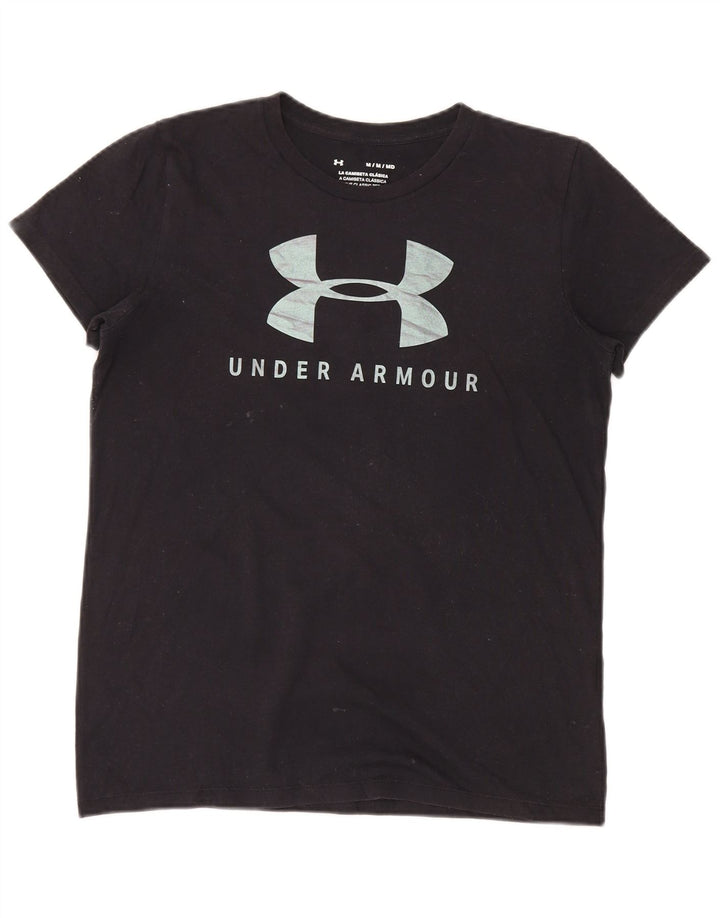 Camiseta gráfica feminina Under Armour UK 12 médio preto