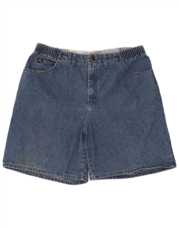 Shorts jeans feminino LEE W36 XL azul