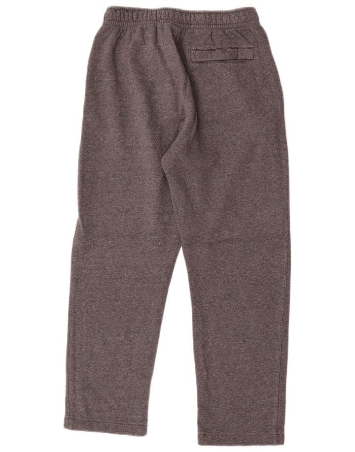 Calça de treino masculina Nike pequena cinza algodão esportiva